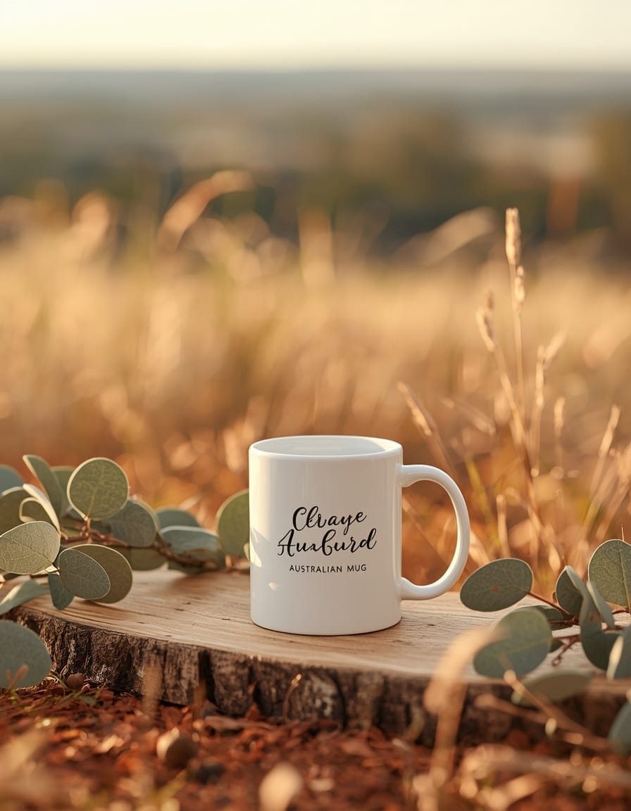 11oz Ceramic Mug Detail