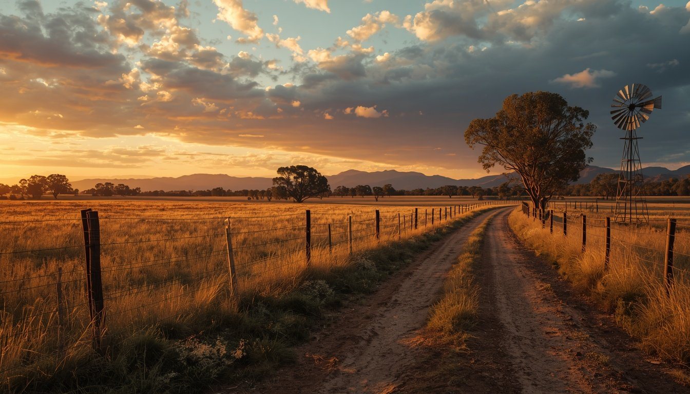 Dustandridge Australian Outback Countryside